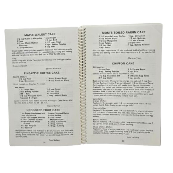 Vintage 1980s Cookbook Order of the Royal Purple Stettler Alberta Canada Lodge - Picture 7 of 15